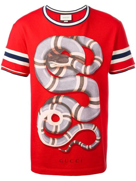 t shirt gucci uomo serpente|gucci t-shirts for men.